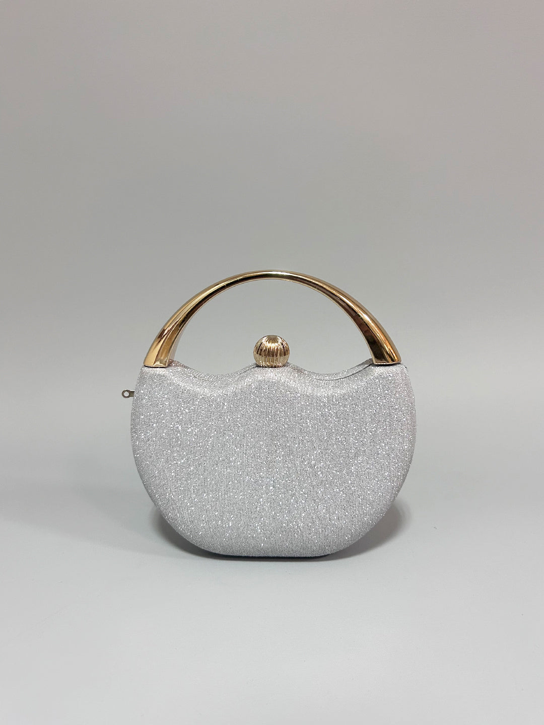 Latin Quarters Women Silver Embellished Casual Two handled Handheld Bag