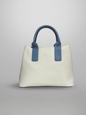 Latin Quarters Women White Solid Casual Two handled Satchel