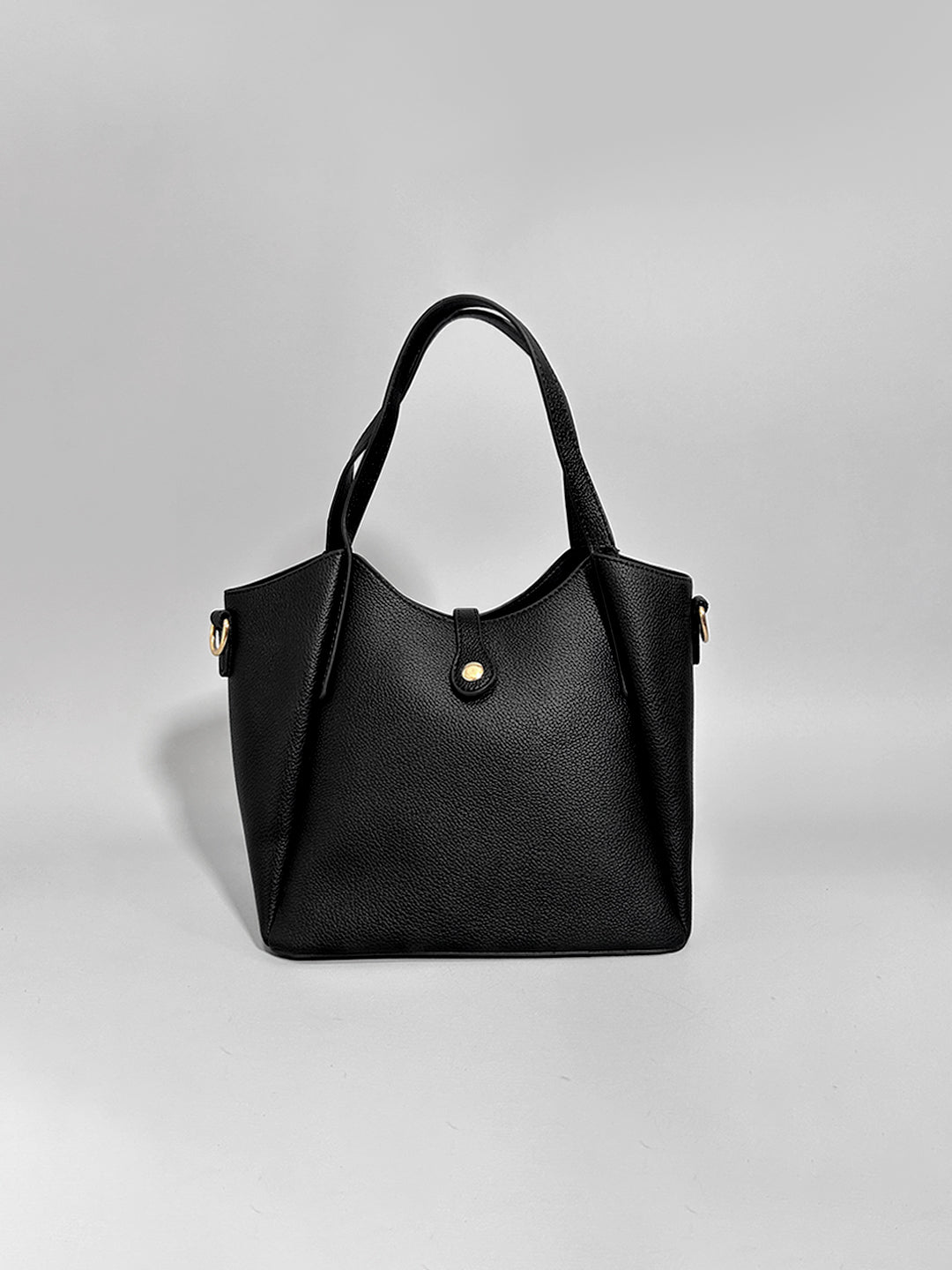 Latin Quarters Women Black Solid Formal Satchel Bag