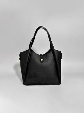 Latin Quarters Women Black Solid Formal Satchel Bag