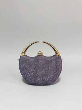 Latin Quarters Women Purple Embellished Casual Two handled Handheld Bag