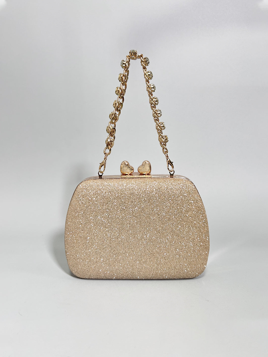 Latin Quarters Women Gold Embellished Party Sling Bag