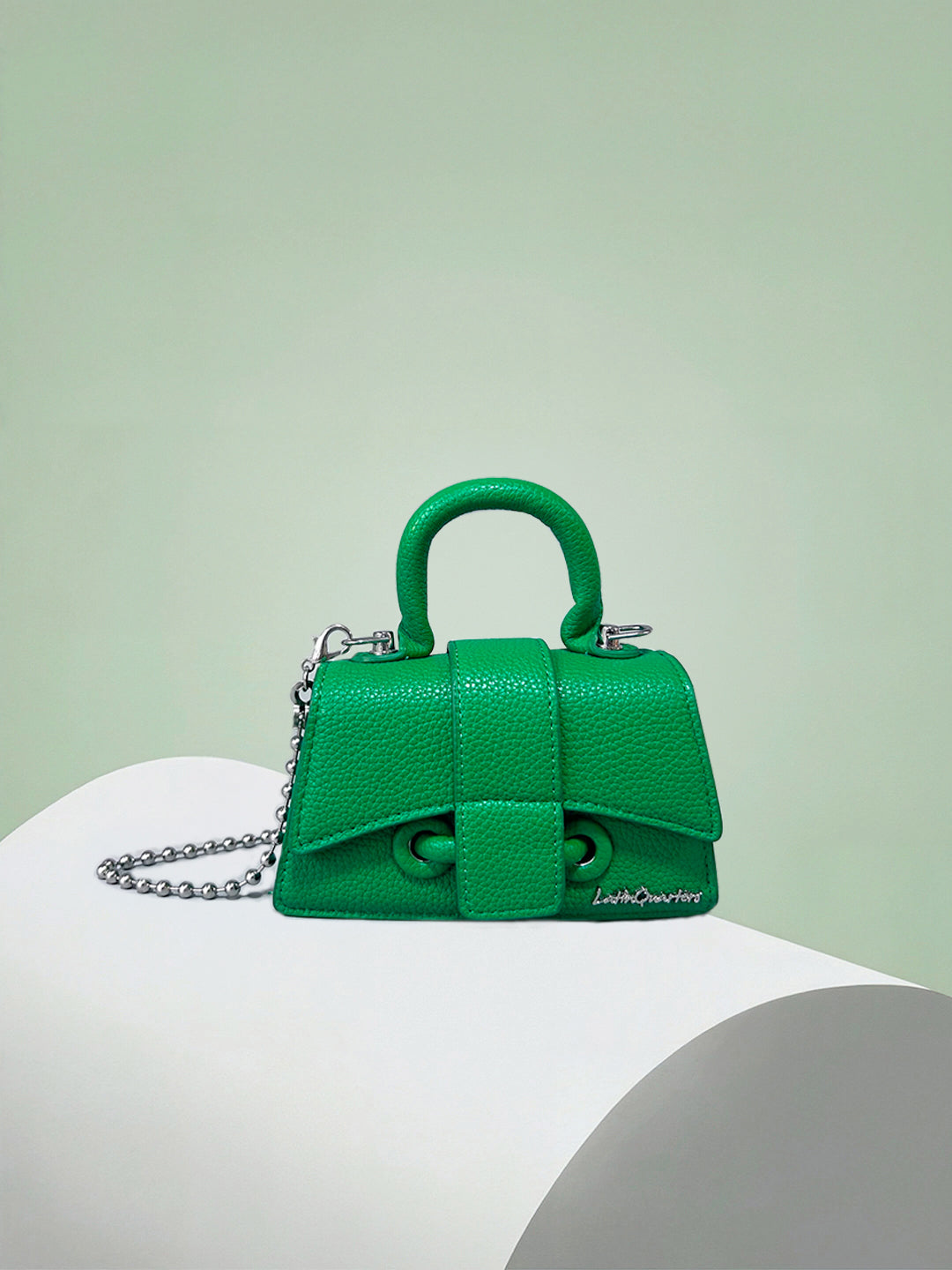Latin Quarters Women Green Textured Casual One Handle Sling Bag