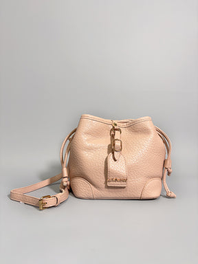 Latin Quarters Women Peach Textured Casual Sling Bag