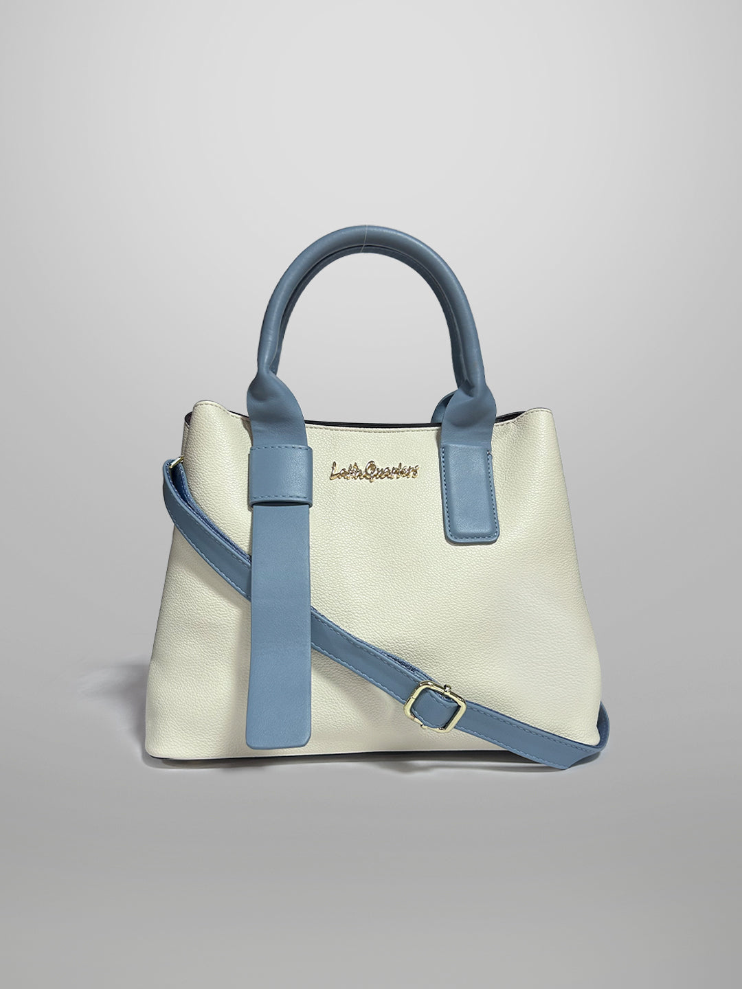 Latin Quarters Women White Solid Casual Two handled Satchel
