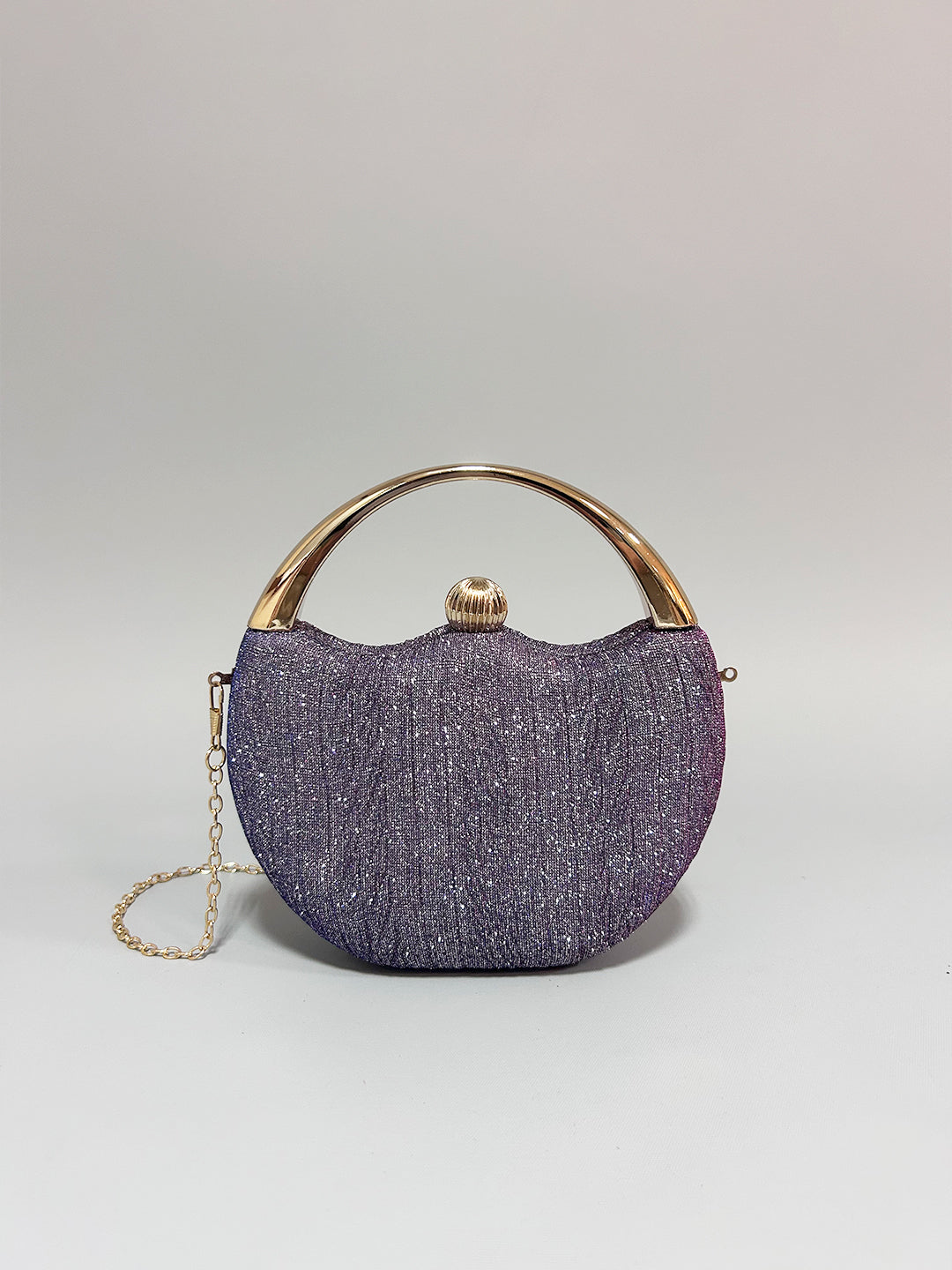 Latin Quarters Women Purple Embellished Casual Two handled Handheld Bag