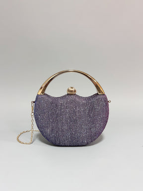 Latin Quarters Women Purple Embellished Casual Two handled Handheld Bag