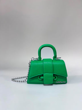 Latin Quarters Women Green Textured Casual One Handle Sling Bag