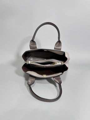 Latin Quarters Women Beige Solid Formal Tote Bag