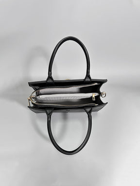 Latin Quarters Women Black Solid Casual Satchel Bag
