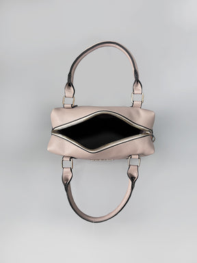 Latin Quarters Women Pink Solid Casual Handheld Bag
