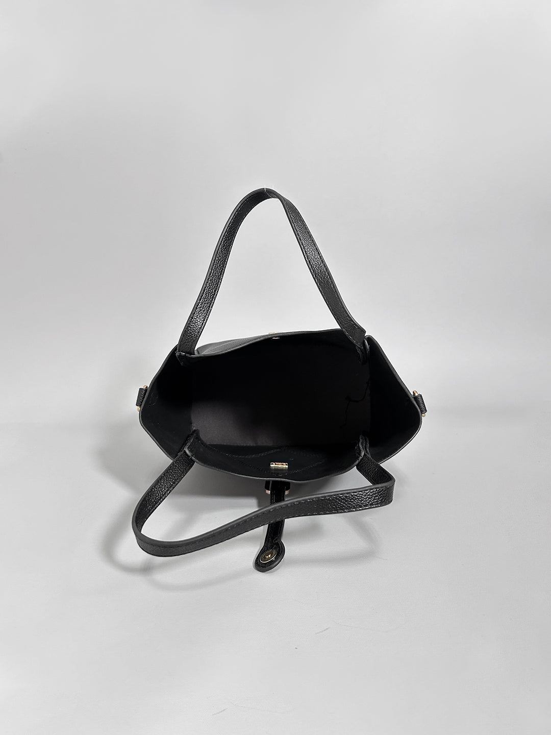 Latin Quarters Women Black Solid Formal Satchel Bag