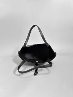 Latin Quarters Women Black Solid Formal Satchel Bag