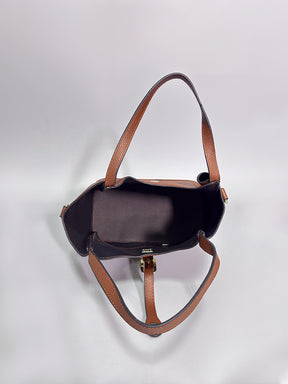 Latin Quarters Women Brown Solid Handheld Casual Bag