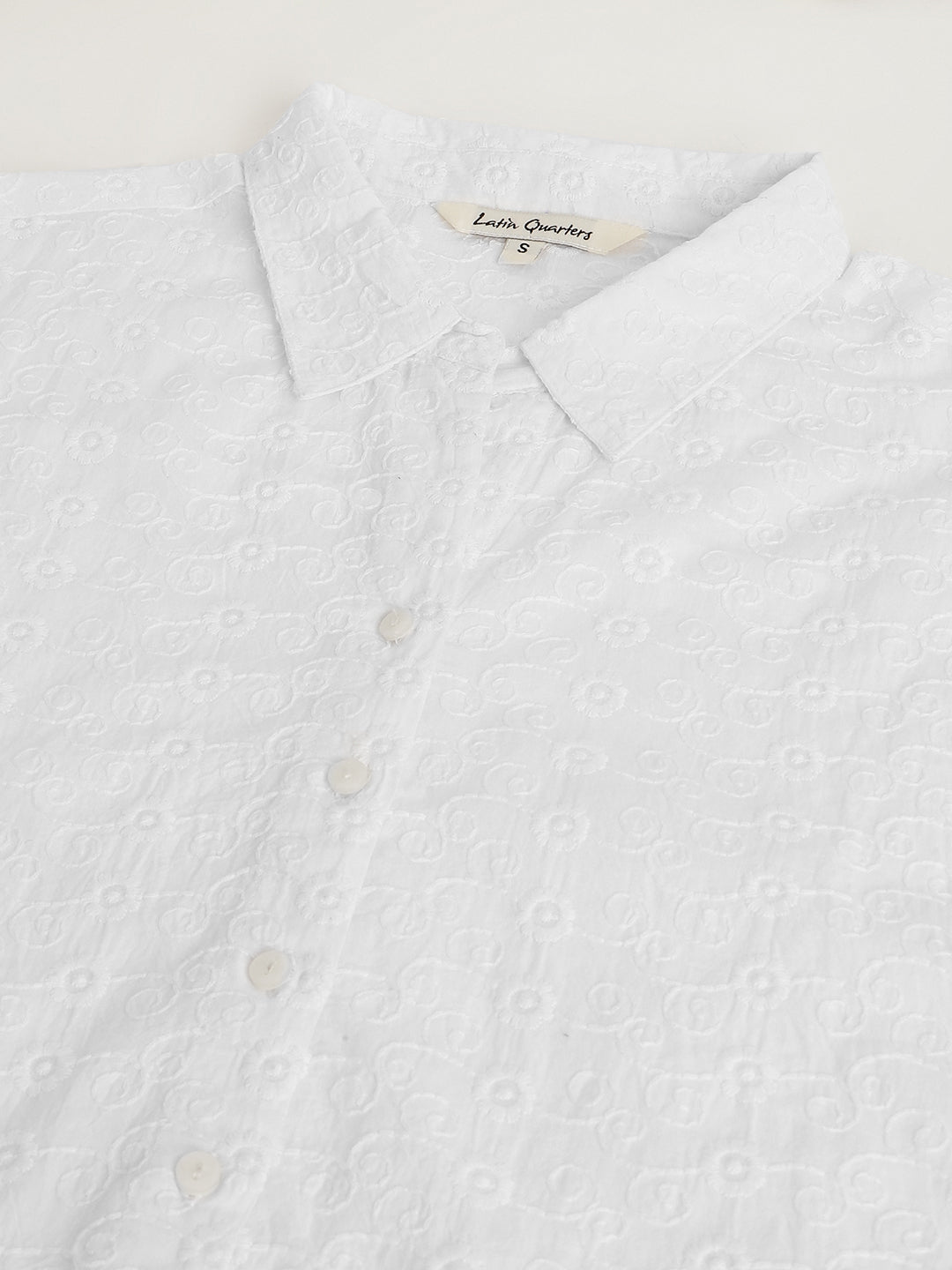 Classic White Short Sleeve Collar Solid Casual Shirt for Timeless Elegance