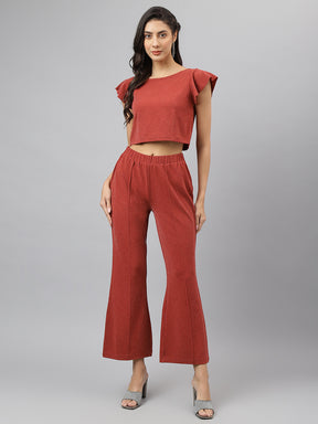 Rust Solid Co ord set