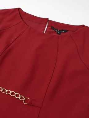 Solid Bodycon Casual Sleeveless Red Dress