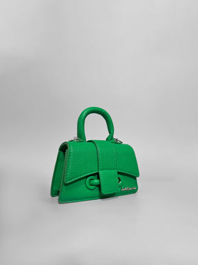Latin Quarters Women Green Textured Casual One Handle Sling Bag