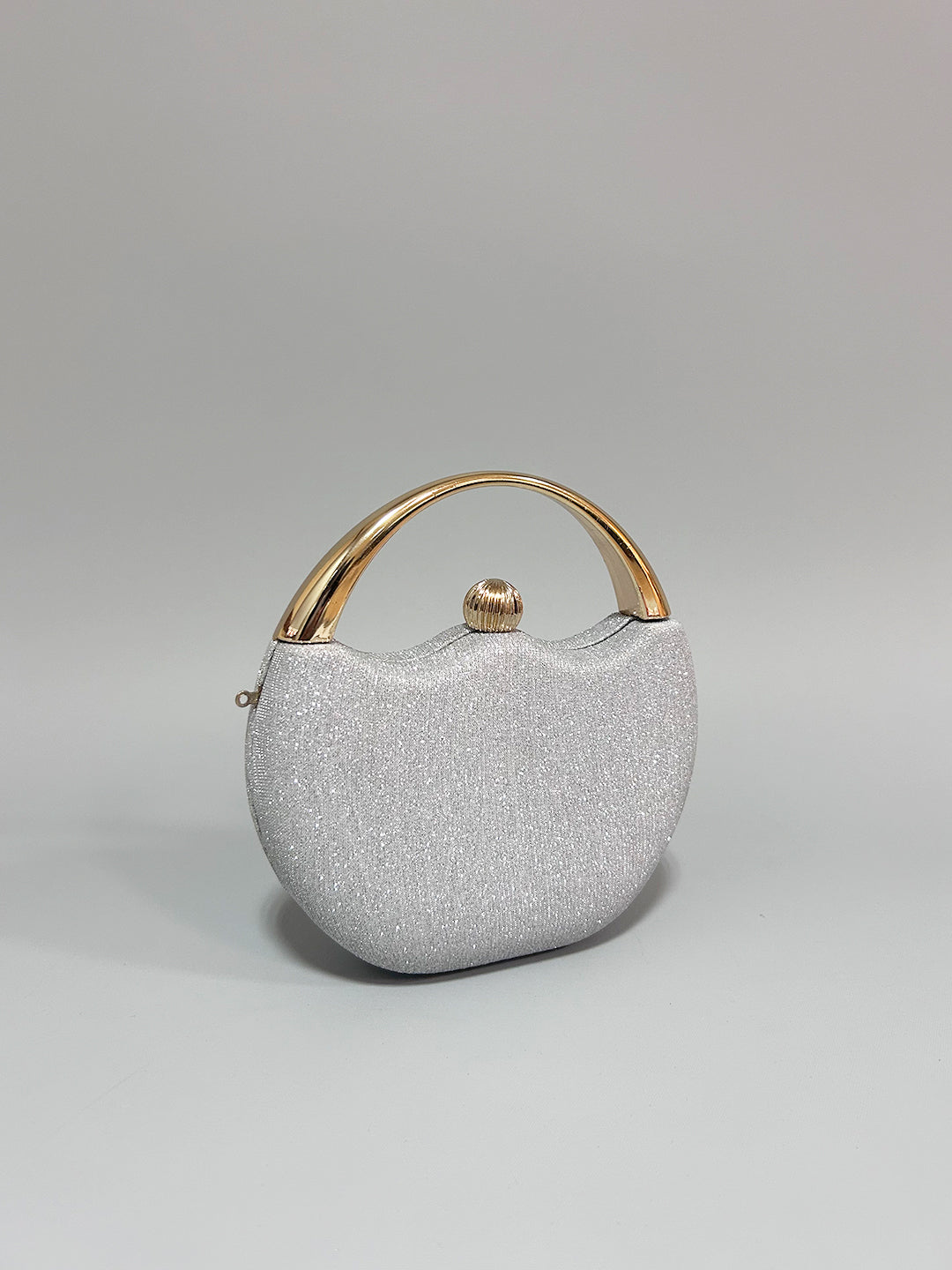 Latin Quarters Women Silver Embellished Casual Two handled Handheld Bag