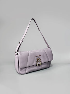 Latin Quarters Women Purple Textured Casual Shoulder Bag