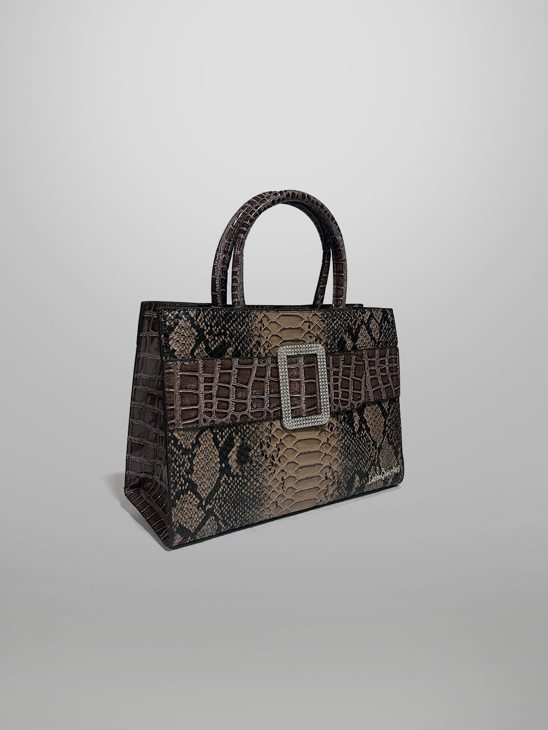 Latin Quarters Women Brown Solid Casual Two handled Satchel