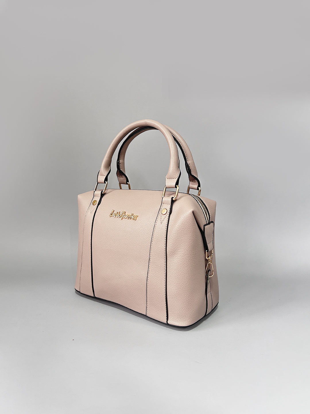 Latin Quarters Women Pink Solid Casual Handheld Bag