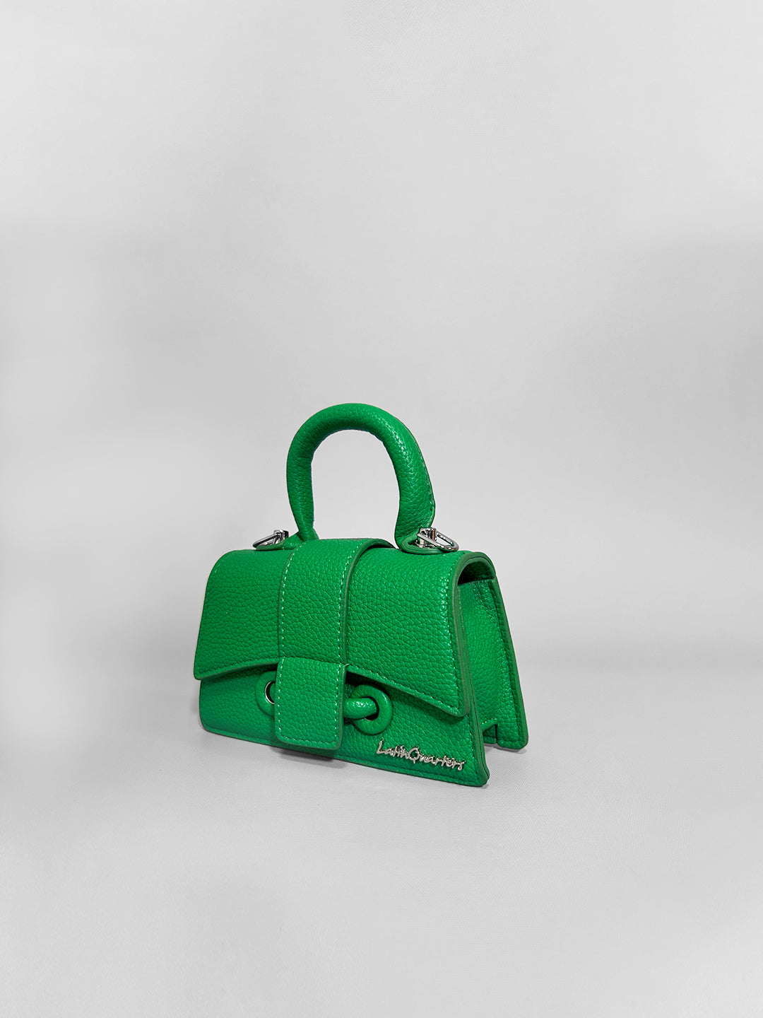 Latin Quarters Women Green Textured Casual One Handle Sling Bag