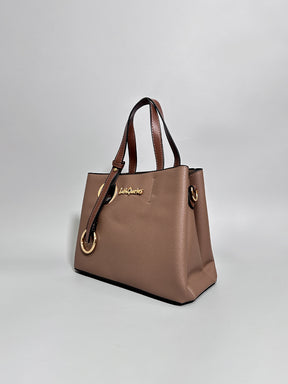 Latin Quarters Women Brown Solid Casual Handheld Bag