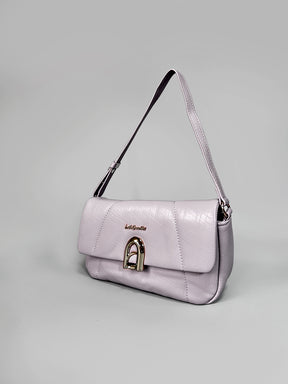 Latin Quarters Women Purple Textured Casual Shoulder Bag