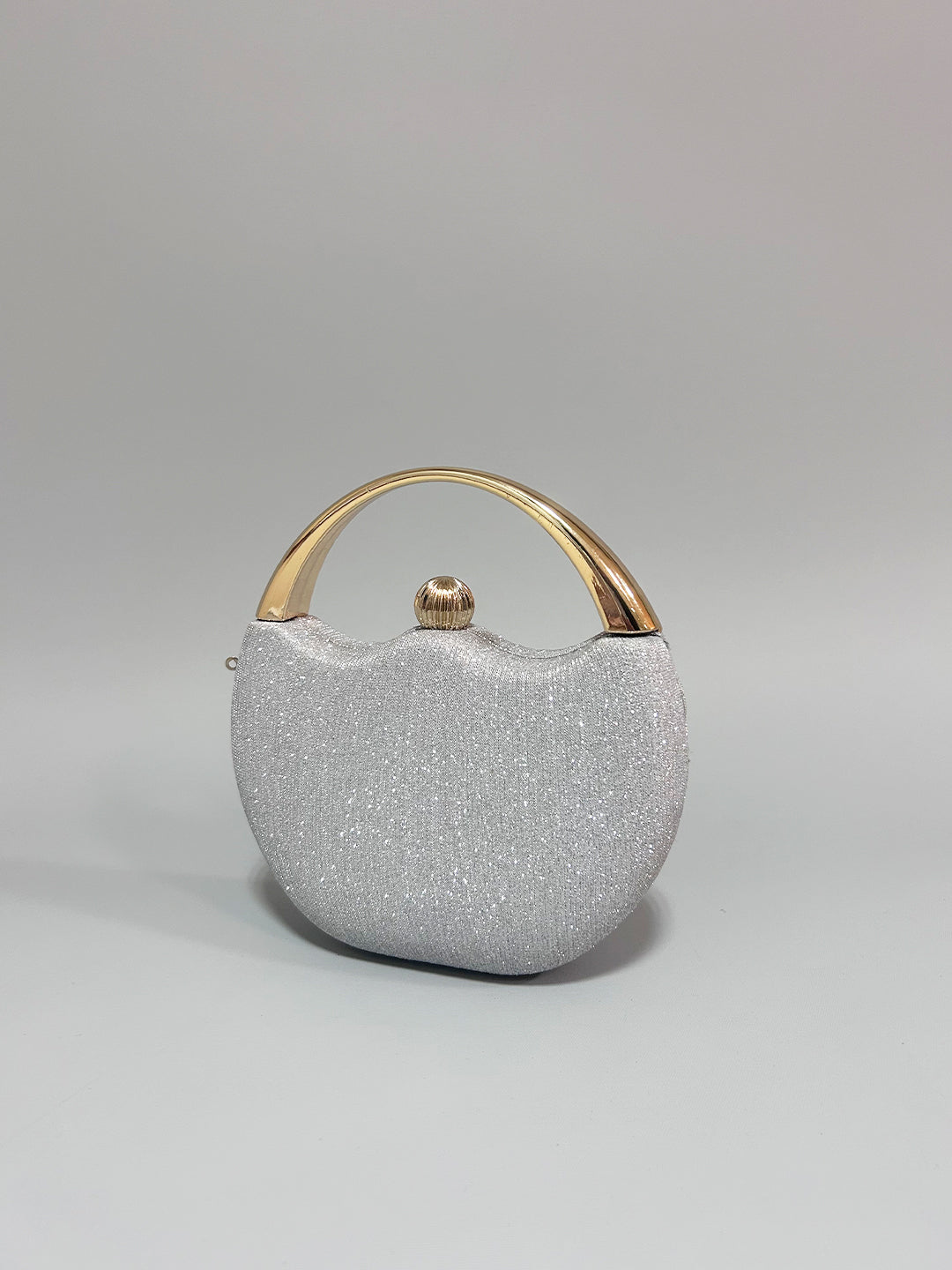 Latin Quarters Women Silver Embellished Casual Two handled Handheld Bag