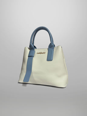 Latin Quarters Women White Solid Casual Two handled Satchel