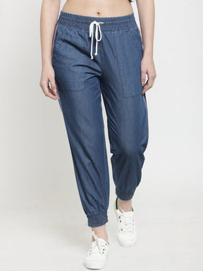 Blue Straight Pant