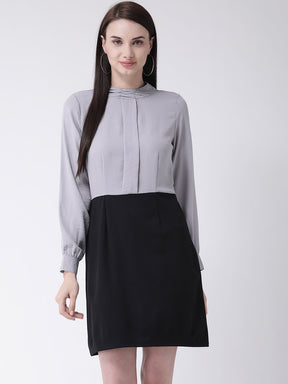 Grey Full Sleeve 2 Fir 1 Dress