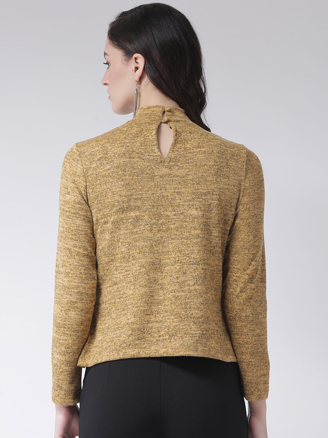 Mustard Full Sleeve Sweatshirt