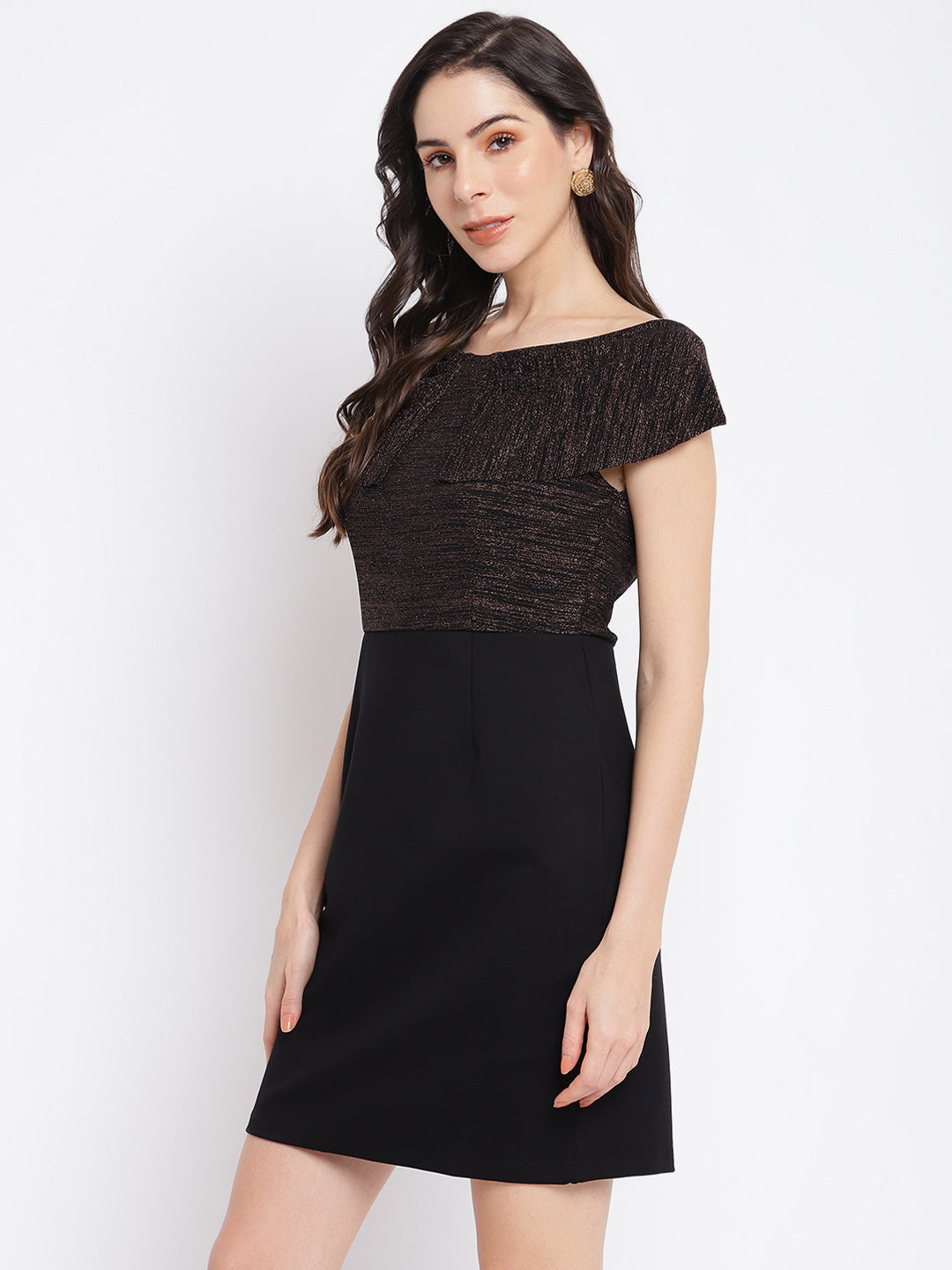 FcuteL Women's Off The Shoulder Dress Plus Size Maxi Dress Oversized Half  Sleeve | eBay