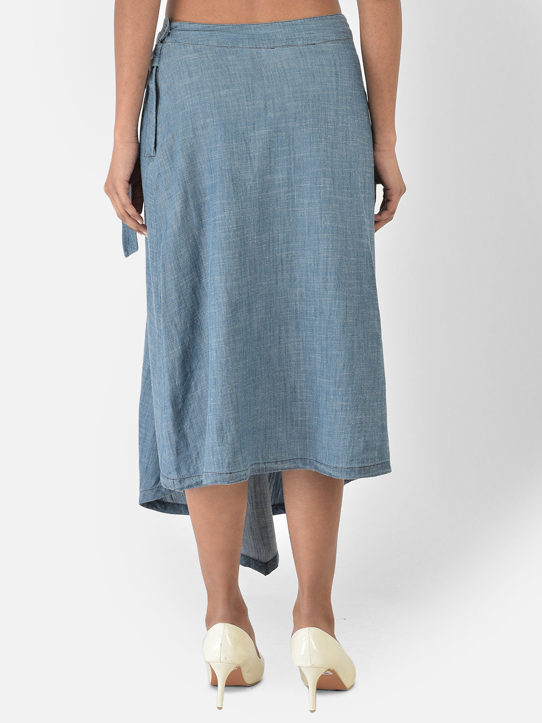 Blue Panel Skirt