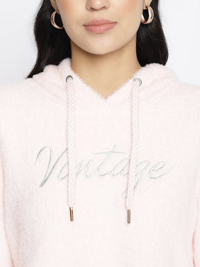 Pink Full Sleeve Sweatshirt